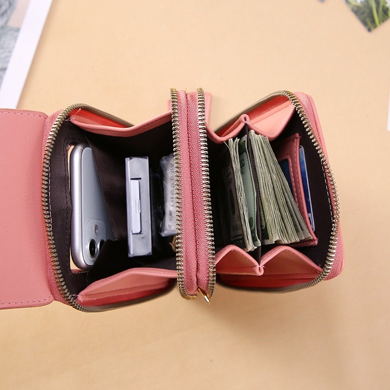 📱【¡Venta caliente ahora!】👛2026 Nueva bolsa para teléfono antirrobo con pantalla táctil de gran capacidad