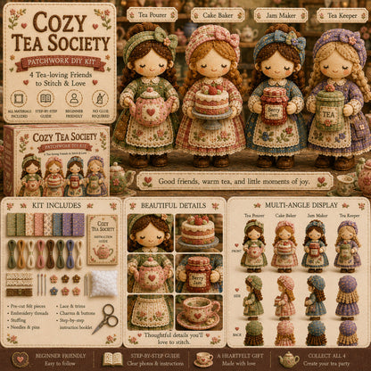 Ostatni dzień: Skorzystaj z 49% zniżki! 🧵 Miniaturowy zestaw patchworkowy z serii Miniature World.