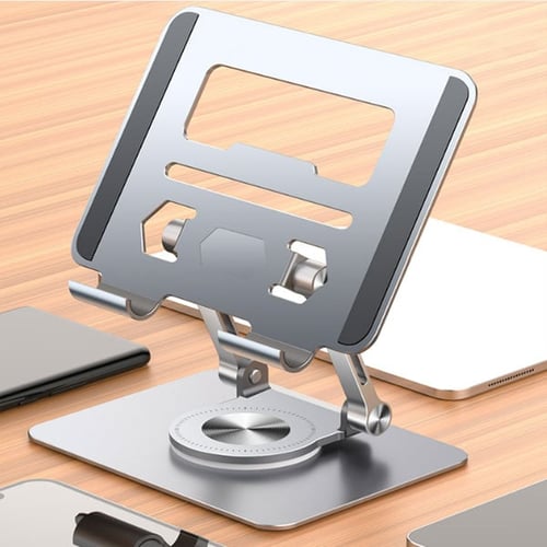 💥💻Soporte para computadora portátil Aleación de aluminio Soporte giratorio de aleación de aluminio