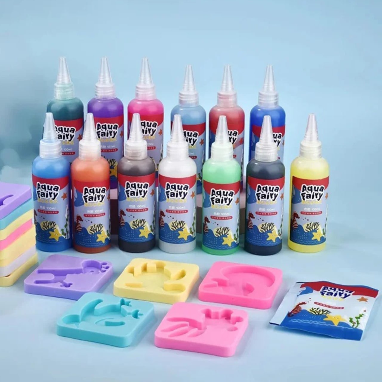 🎨✨ 【Ograničena ponuda -50%】 Kreativni dječji set igračaka 【6 boja + 8 oblika】