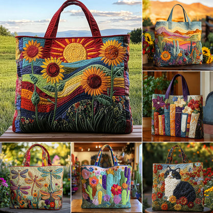 👜【Плащане при доставка✨】🌷Чанта с бродирани флорални мотиви с голям обем