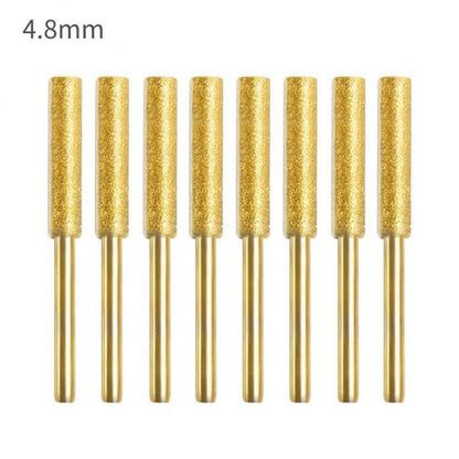 🔥🧰【¡Precio rebajado!】Cabezales de pulido de diamante, adecuados para afilar y mantener cadenas de motosierra, jade, metal, vidrio y otros materiales.