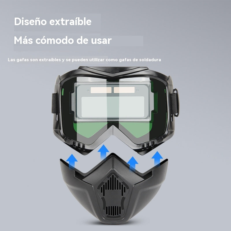 🔥 Nuevo 2026: 😎 Casco de soldadura automático con cambio de luz y máxima protección para profesionales