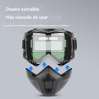 🔥 Nuevo 2026: 😎 Casco de soldadura automático con cambio de luz y máxima protección para profesionales