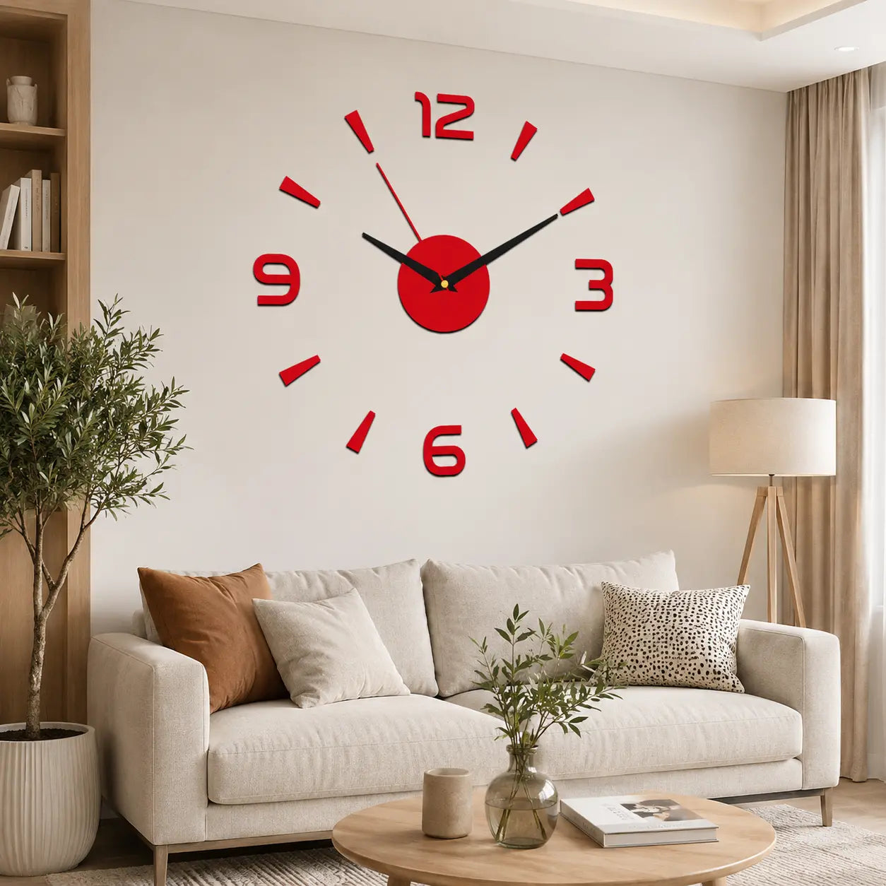 🕑✨3D svjetleći akrilni zidni sat Nije potrebno bušenje (potrebno sastavljanje)