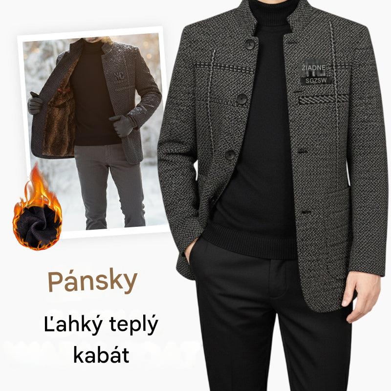 🧥 ZĽAVA 60%! 🔥【M-4XL】 Pánsky zimný kabát 3D strihu - hrubý a vetruodolný, ideálny do chladného počasia vonku