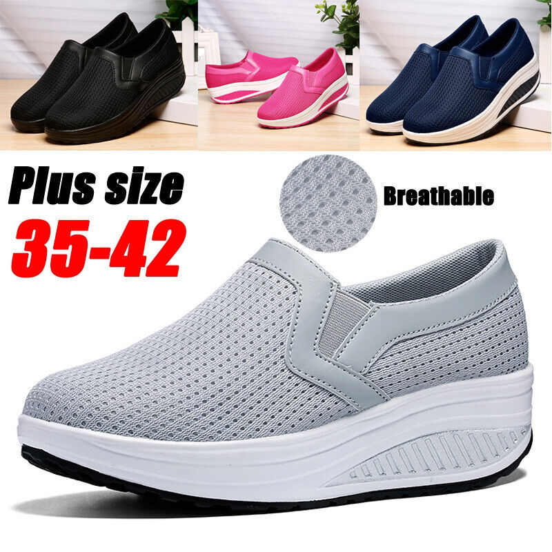 🔥【35-42】Zapatos casuales de plataforma ortopédica para mujer.