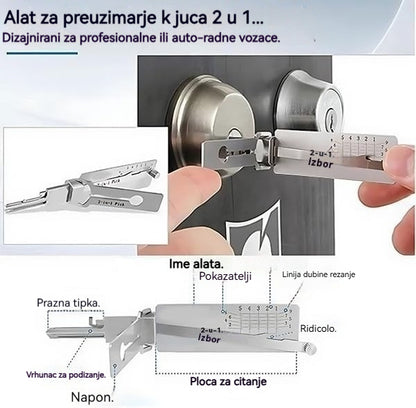 🚚Plaćanje pouzećem🔑 - 50% popusta🔥Dekoder ključeva od nehrđajućeg čelika