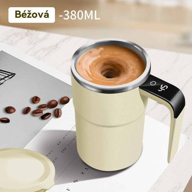 ☕⚡Sada nabíjateľných kávových šálok s automatickým magnetickým miešadlom