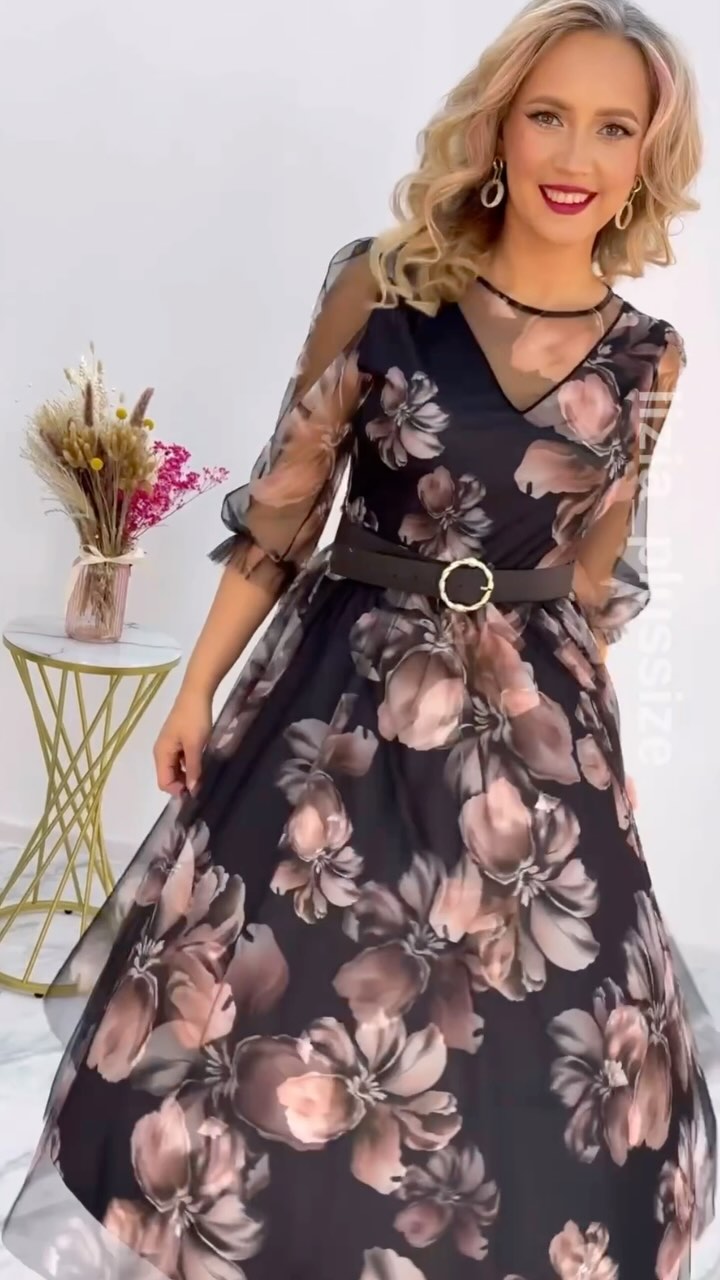🌸💥【S-5XL】Nova elegantna haljina s printom