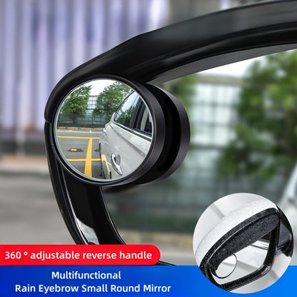 😍🚗【¡50% de descuento!】👍Espejo retrovisor de marcha atrás para automóvil Espejo redondo pequeño ajustable en 360 grados