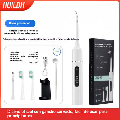 🔥49%OFF✨🦷2 v 1 ultrazvukový čistič zubov, odstraňovač zubného povlaku a elektrická zubná kefka.
