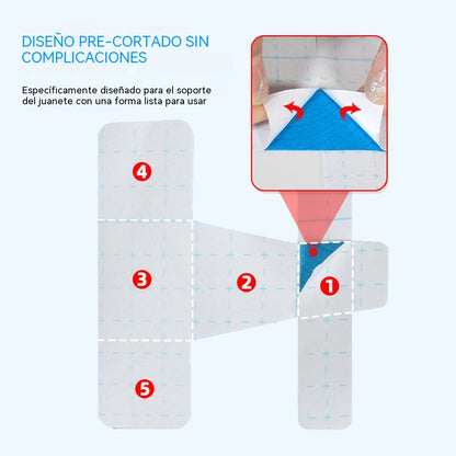 【50 uds.】Protector de dedos flexible, vendaje para quemaduras y soporte deportivo, cinta autoadhesiva resistente al desgaste
