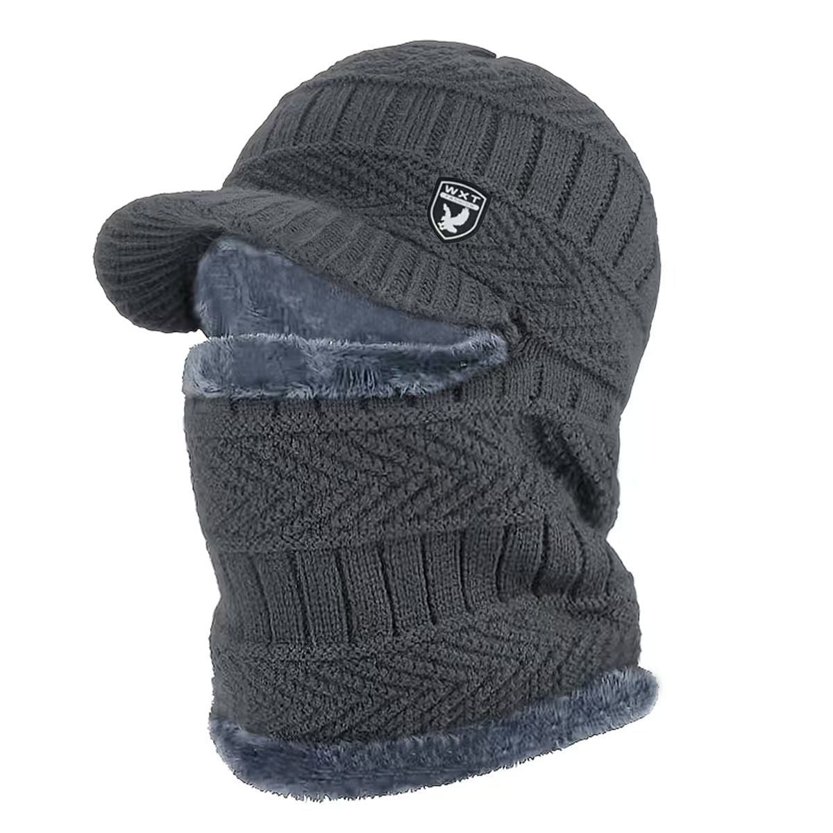 🔥 🧢💥Jednodijelna debela vunena kapa, otporna na vjetar, za vanjsku upotrebu.
