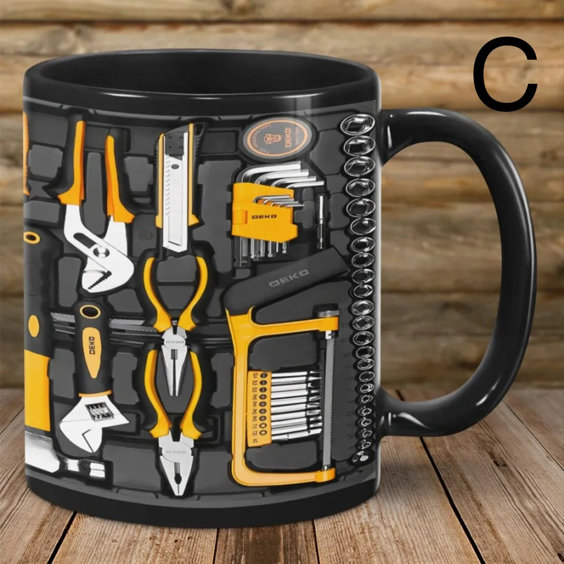🛠️☕Уникален 3D комплект инструменти за механик - чаша за кафе