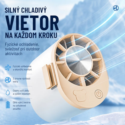 🔥【Kúpte 1 a získajte 1 zadarmo】🌀 Mini vysokorýchlostný ventilátor s možnosťou pripnutia na pás.