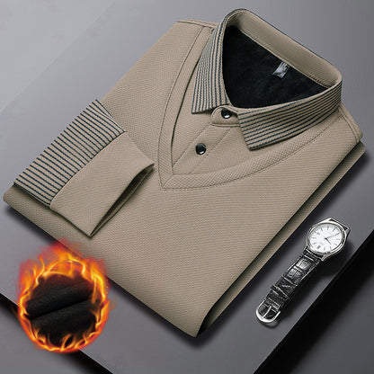 💥😎【M-4XL】Muški dvodijelni set polo majica s imitacijom prugastog uzorka.